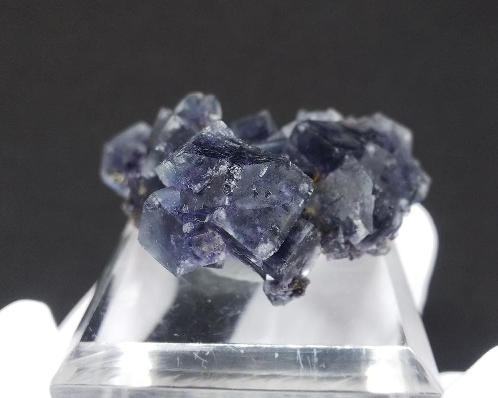 533 オコルス鉱山 フローライト ブルー パープル 蛍石