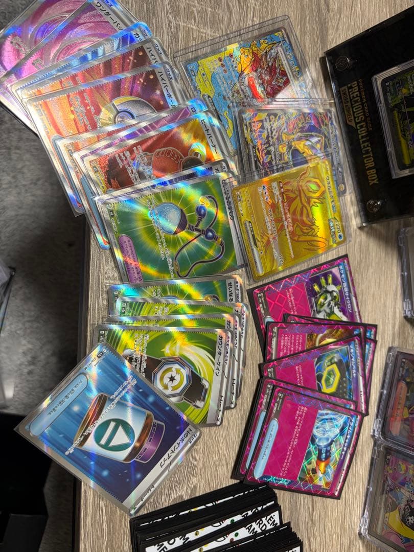 ポケカ　引退品　未開封ボックスシュリンク付各種　sar.sr.rr各種