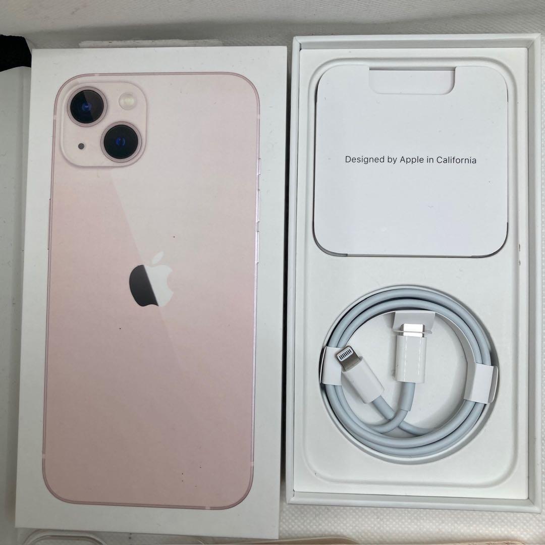 【iPhone13】 256GB SIMフリー ピンク利用制限◯ 箱、付属あり