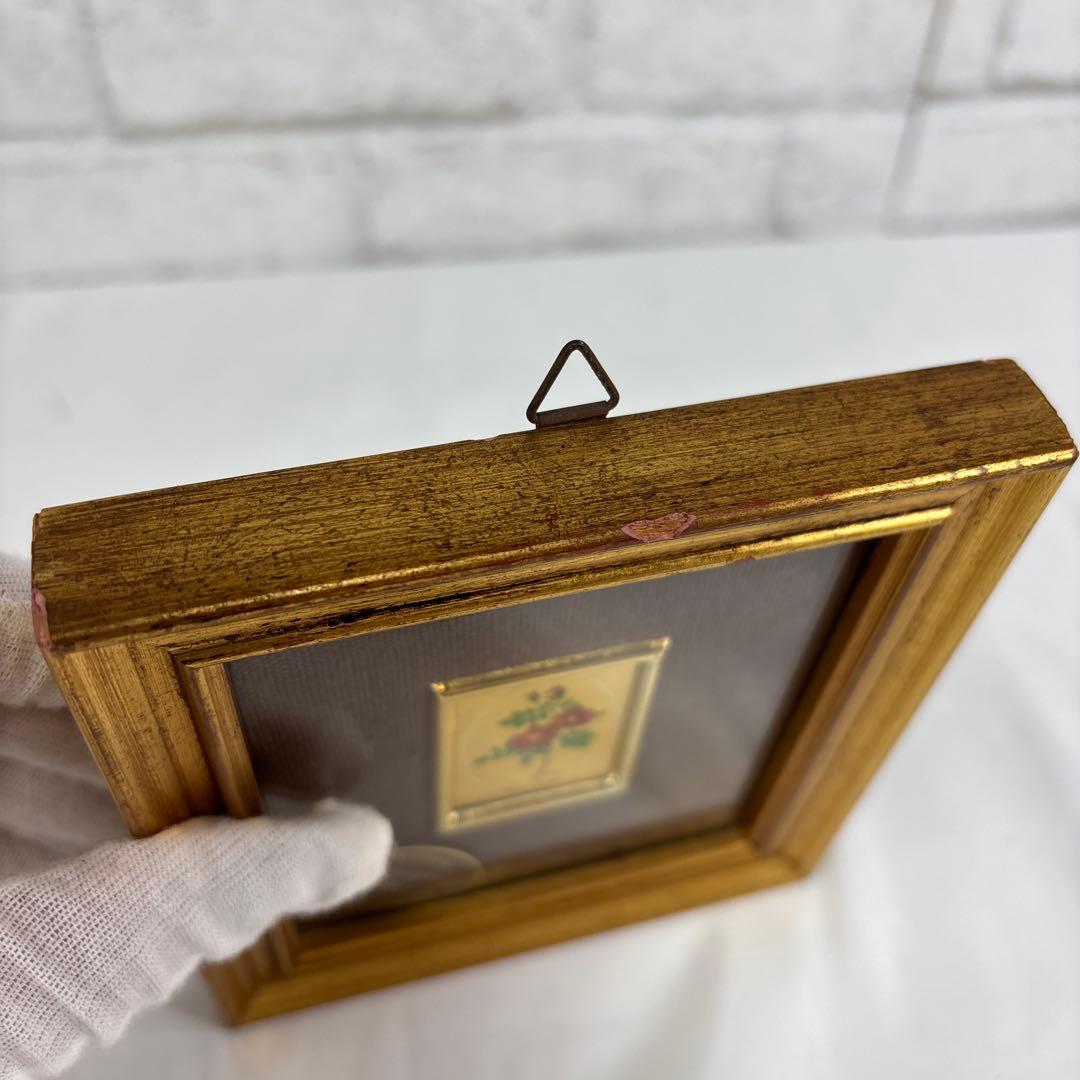 23KT GOLD LEAF ミニ額 絵画 セット イタリア製 ゴールドリーフ