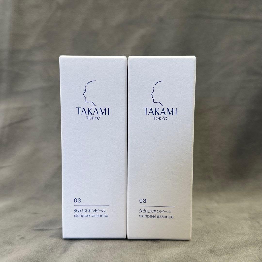 新品TAKAMIタカミスキンピール 30ml(角質ケア化粧液) 二つセットqq