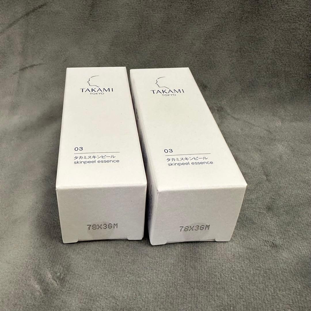 新品TAKAMIタカミスキンピール 30ml(角質ケア化粧液) 二つセットqq