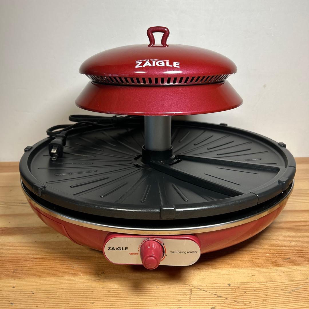 未使用品 ZAIGLE ウェルビーイングロースター レッド 元箱 取説 自宅保管