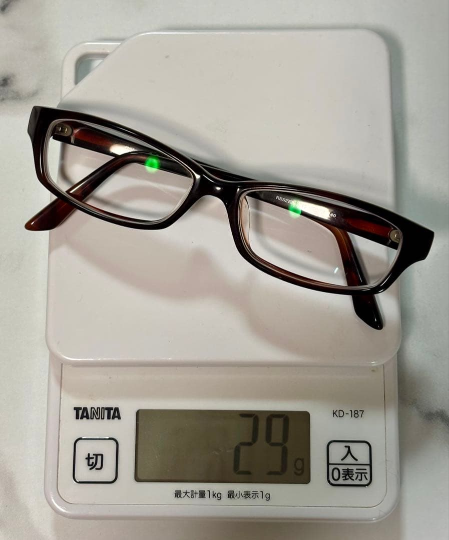 【Ray-Ban 】レイバン度付き メガネRB5272 ケース無し