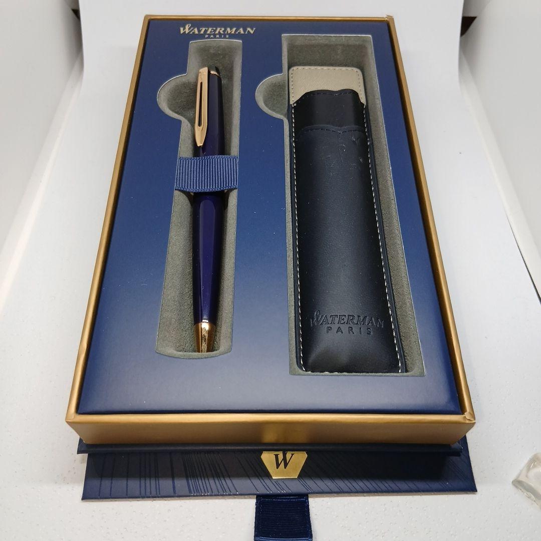WATERMAN エキスパート プルシアンブルーGTBP ペンシースセット