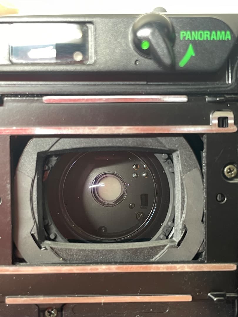 動作確認済 OLYMPUS μ ZOOM PANORAMA 電池付 ミュー