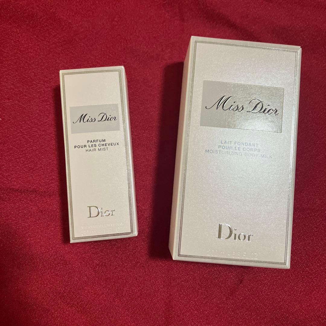 Dior Miss Dior ヘアミスト & ボディミルク セット