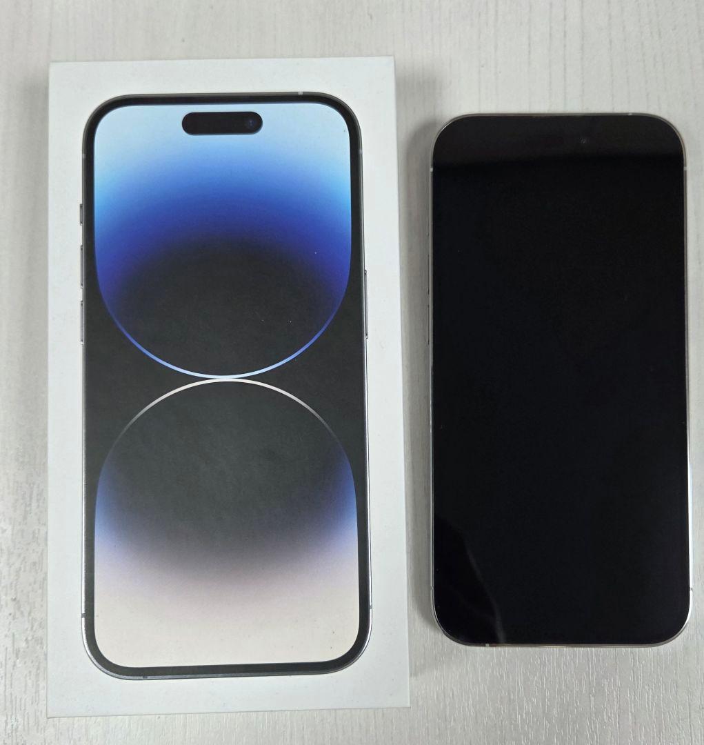 Apple iPhone14 Pro128GBシルバー韓国版 SIMフリー 美品