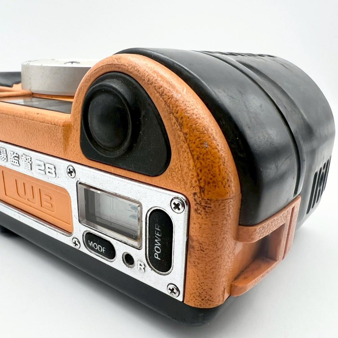 【完動品】Konica 現場監督 28 WB オレンジ フィルム 動作確認済