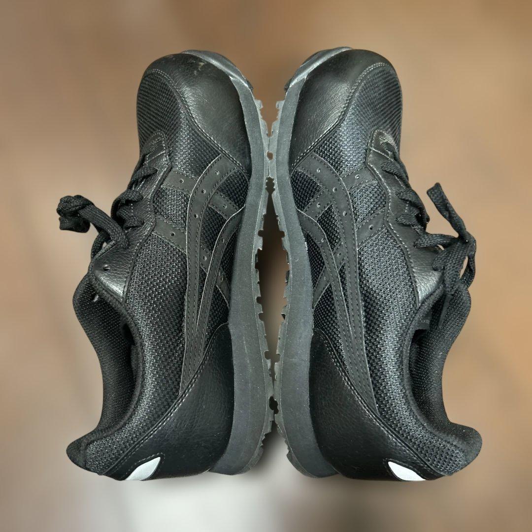 asics アシックス　安全靴　ウインジョブ　美品　26cm ブラック