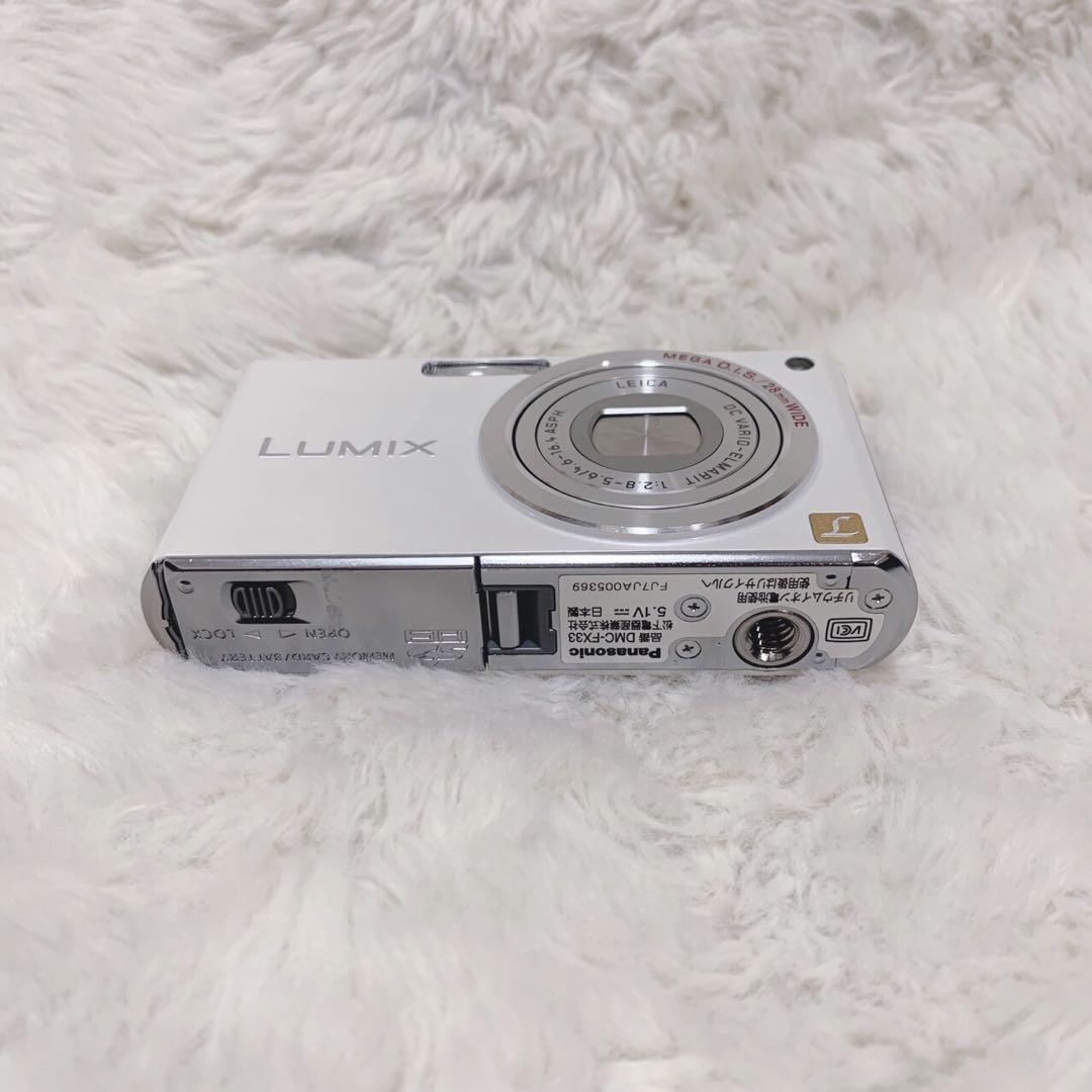 美品✨パナソニック　Panasonic DMC-FX33 動作確認済み　シルバー