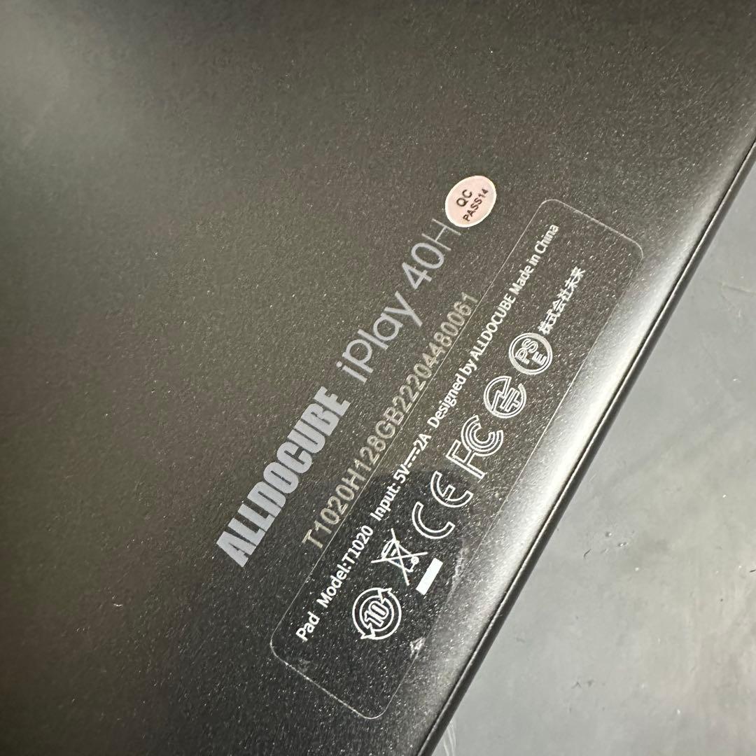動作確認済み ALLODCUBE iPlay 40H タブレット 本体 ケース付