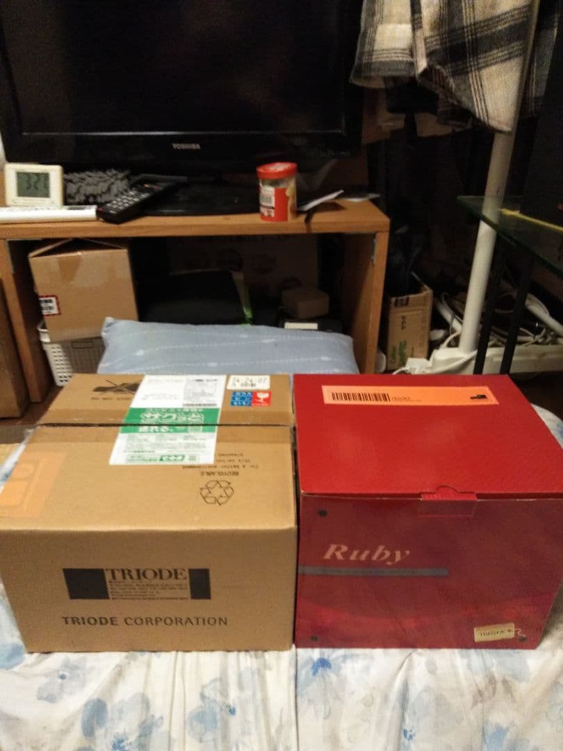 トライオードRuby+Ruby−cd2台セット「RCＡケ―ブル付き」