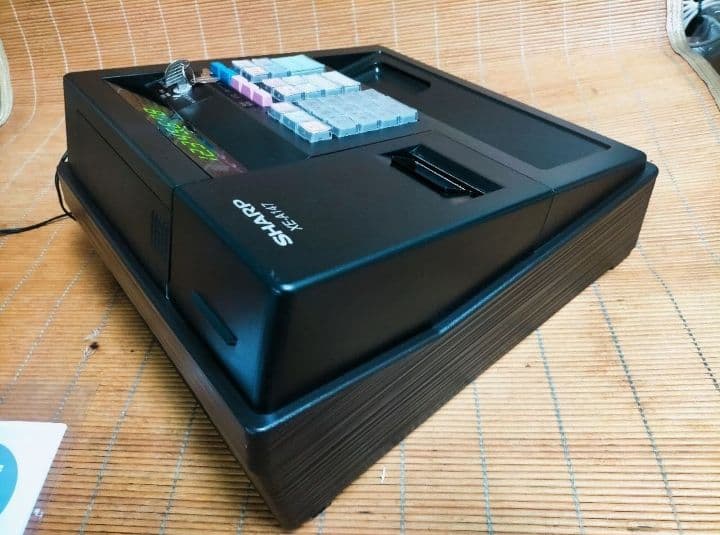 シャープレジスター　XE-A147　PC連携売上管理フル設定無料　989662
