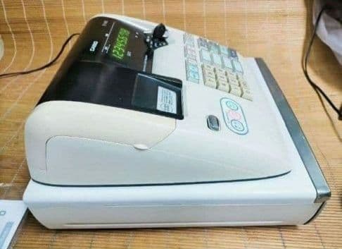 カシオレジスター　TE-M80　中古品　人気機種感熱紙　送料無料　808080