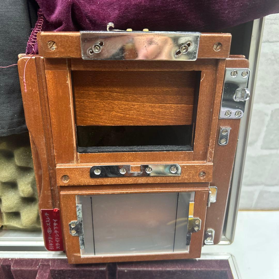 5892【現状品】タチハラ カメラ Fiel Stand 4″x5″ レンズ大量