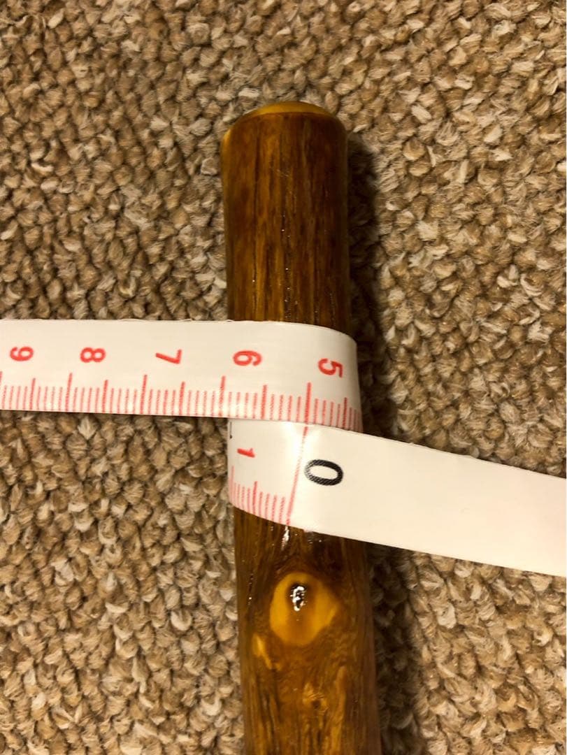 ハンドメイド 木製 魔法の杖 約49.5cm