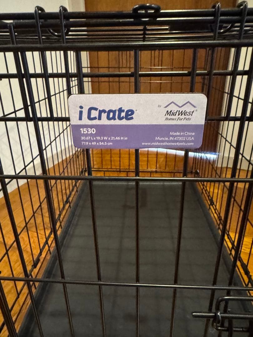 MidWest i Crate 1530 ブラックキャットケージ