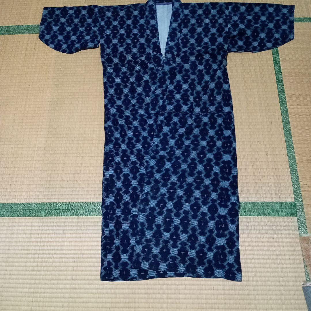 藍染め　野良着　藍染め古着　藍染め古布　レトロポップ　ボロ藍染め　ハギレ藍染め