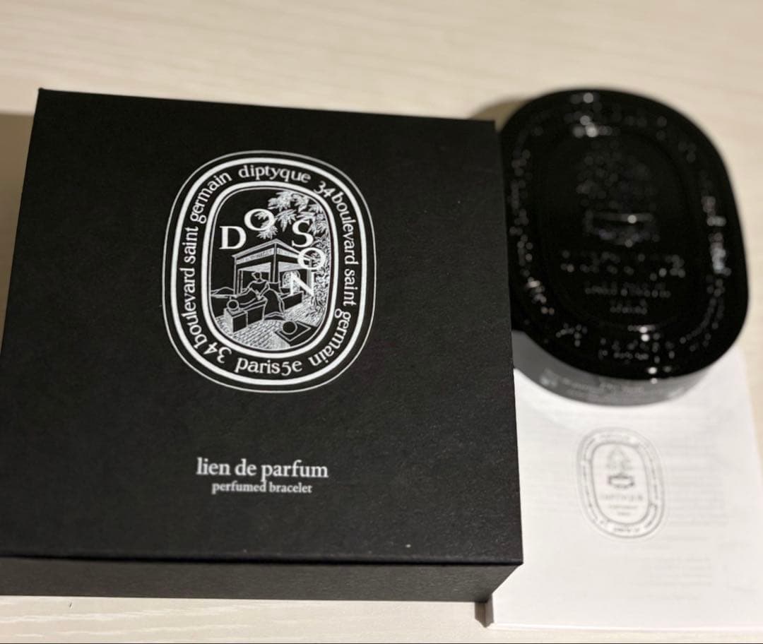 diptyque フレグランスブレスレット 希少品　DOSON 香水