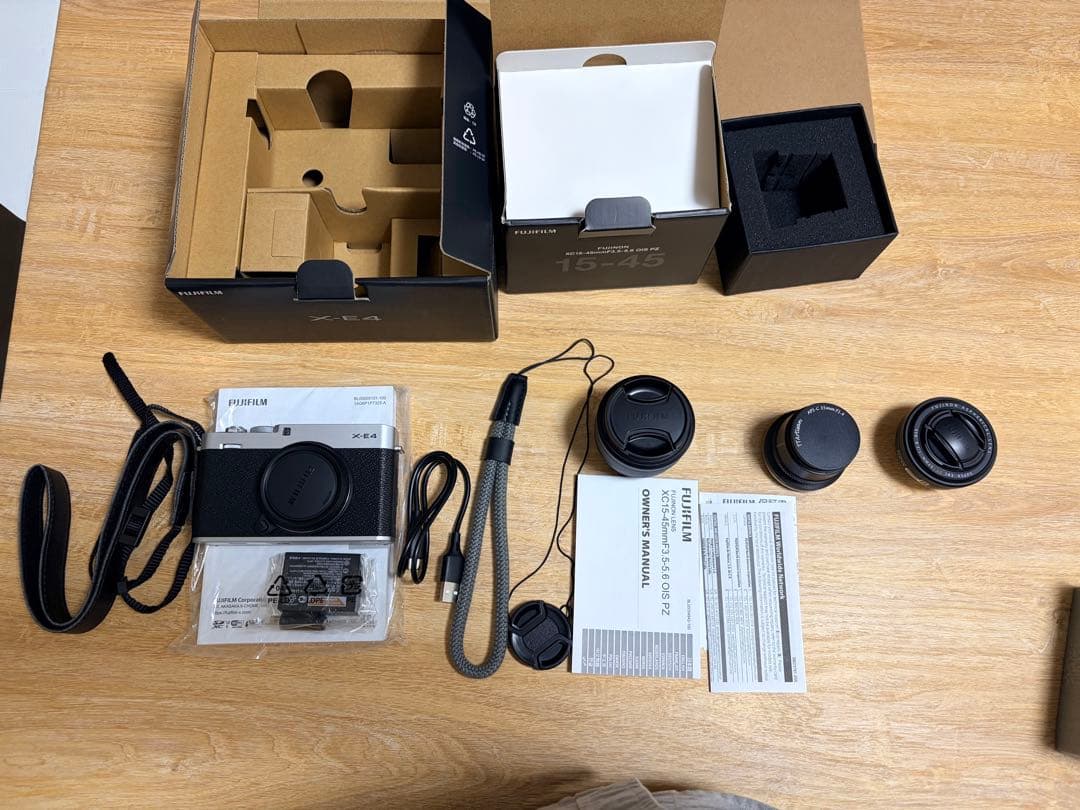 FUJIFILM X-E4 レンズ3本セット