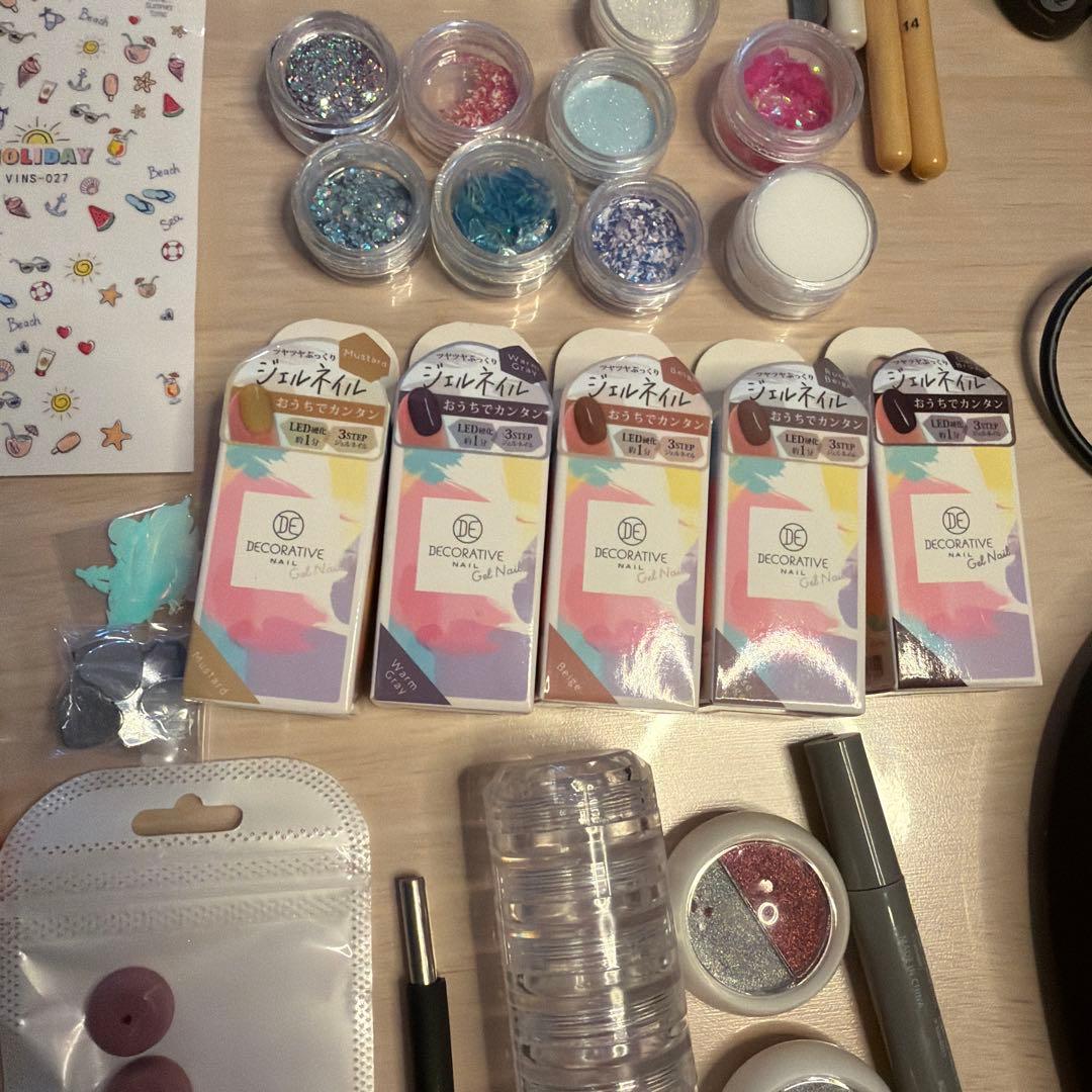 【ネイル引退品】ネイルシール・ネイルケアセット