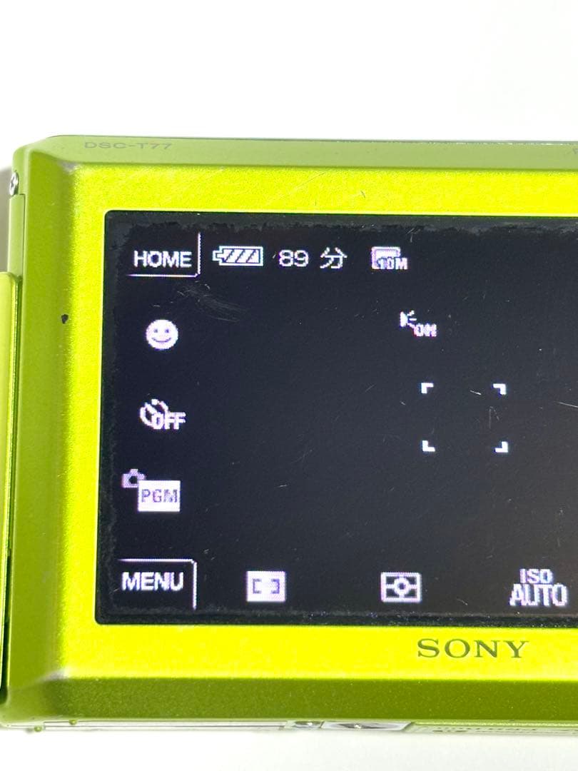 SONY Cyber-shot DSC-T77 動作品