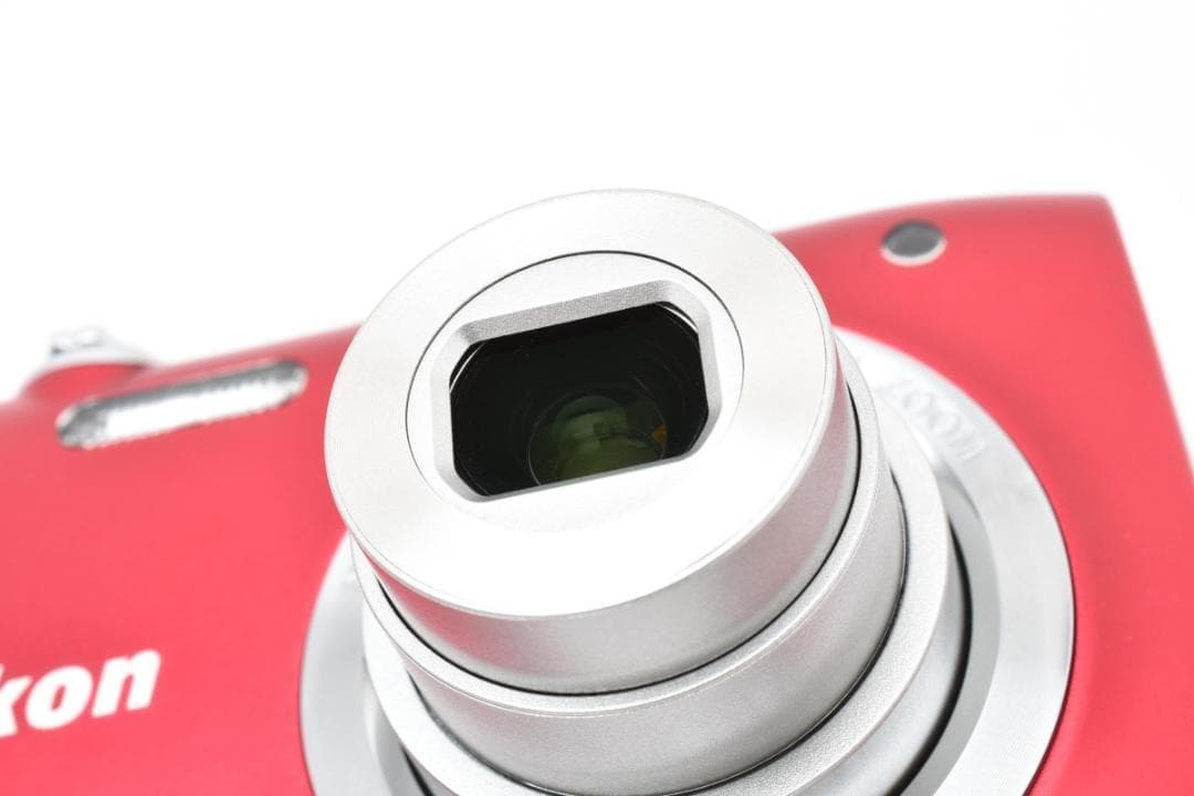 【お値下げ歓迎・美品】　ニコン　Nikon COOLPIX S2900 レッド