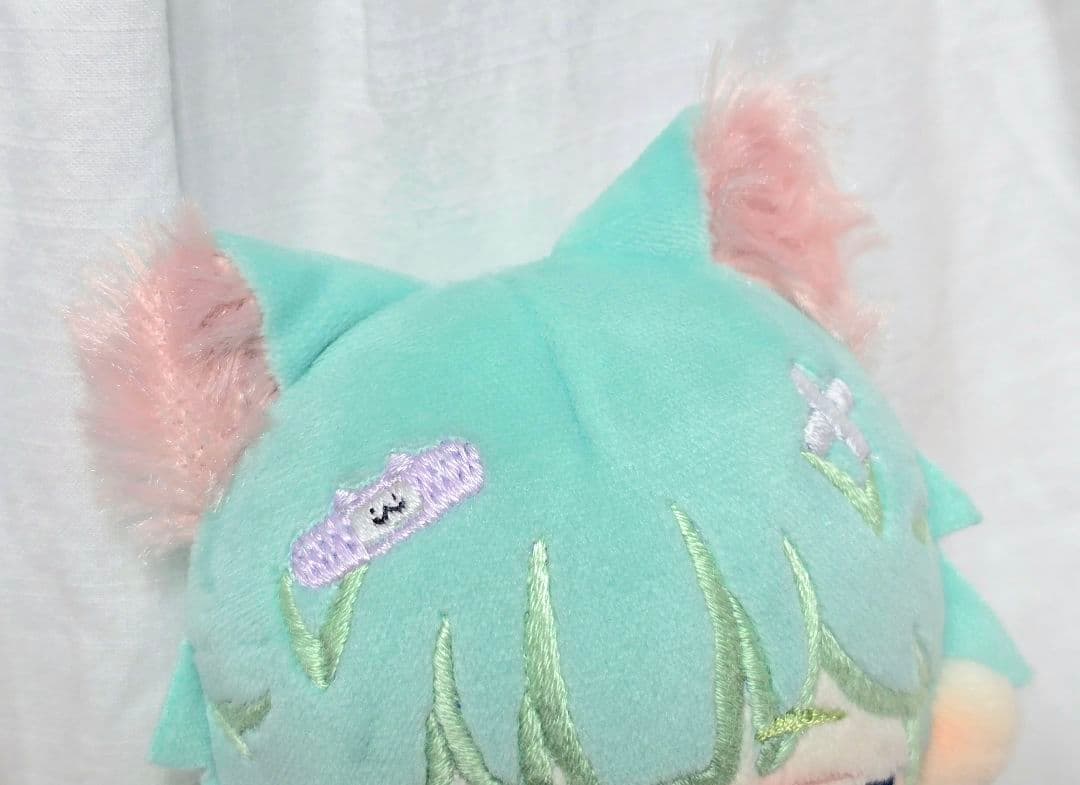 【少難有り】 自作 無属性 ぬいぐるみ ぺたぺた絆創膏ネコ 15cm