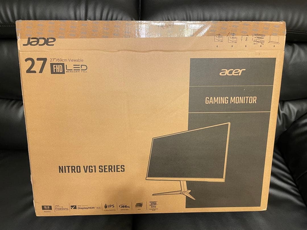 Acerゲーミングモニター VG271Pbmiipx 27インチ【美品】