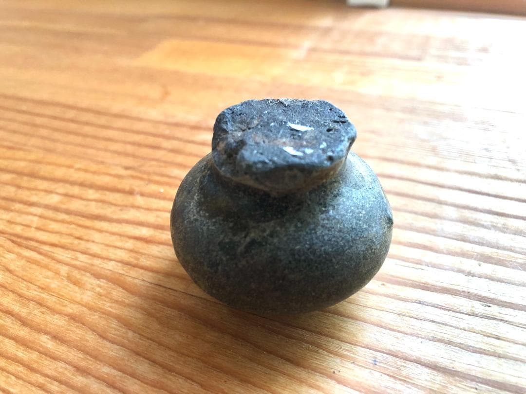 【タイ・骨董】宋胡録（スンコロク）褐釉 小壺（1301年~1600年）