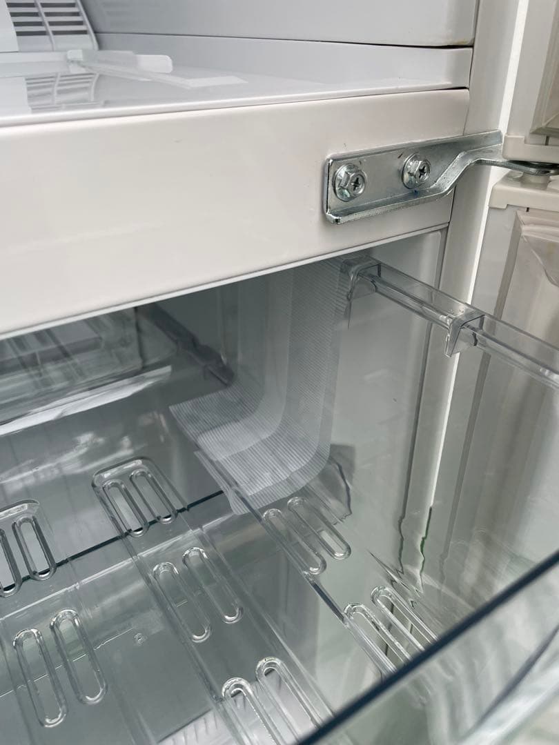 999ツインバード ホワイト2ドア冷蔵庫 コンパクト ファン式 一人暮らし 単身