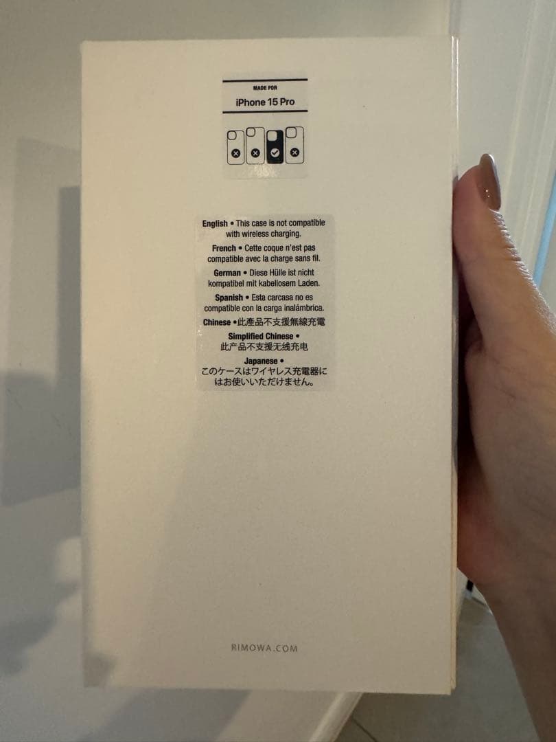 RIMOWA ブラック iPhone12proケース