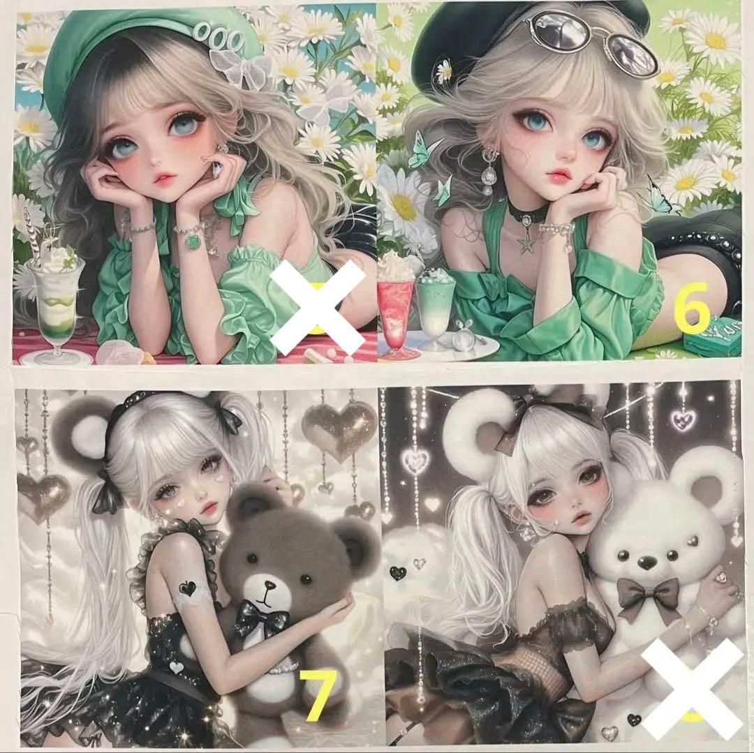 フラットポーチ☆ハンカチ☆ハンドメイド☆オーダーページ【107】