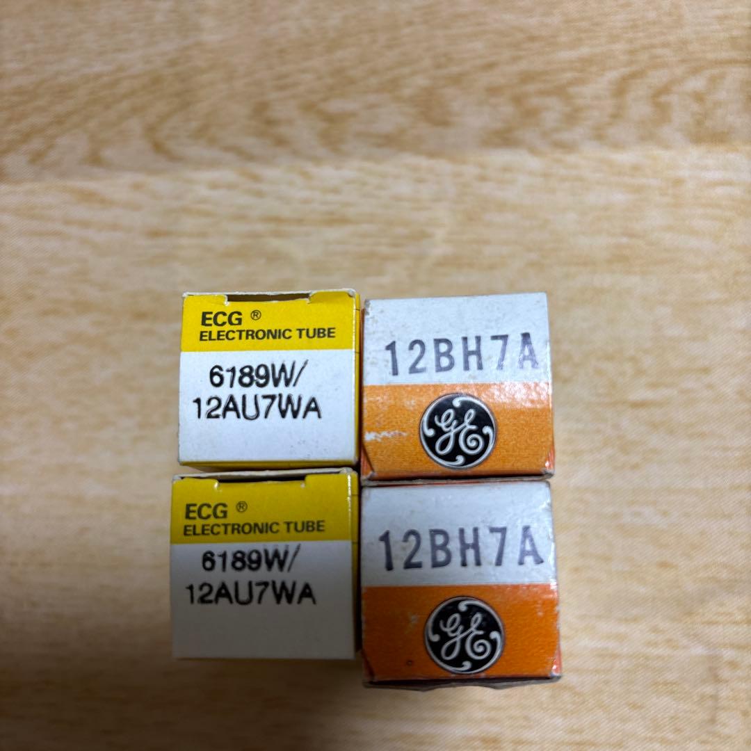 真空管セット 12BH7A 6189W/12AU7WA