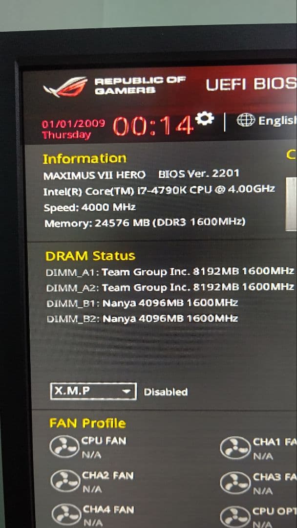 maximus vii hero+corei7 4790k+メモリ+cpuクーラ