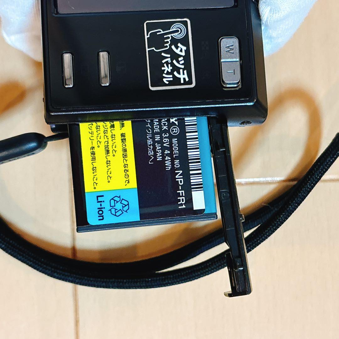 Y2K SONY DSC-T50 コンパクトデジタルカメラ 本体 コンデジ 黒