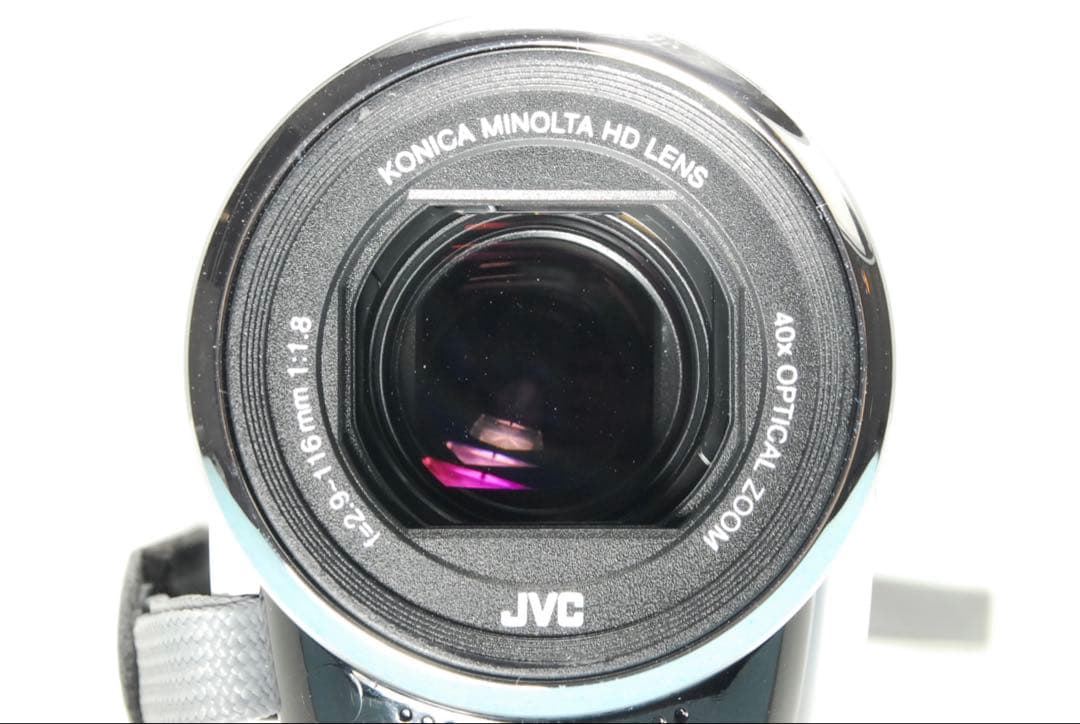 JVC GZ-E180 ❤️動作確認済 ビデオカメラ ジェイブイシー ホワイト
