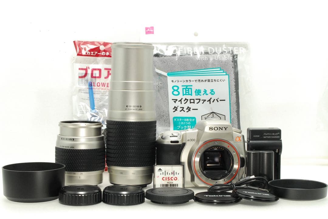 SONY α300 ❤️超望遠300mm ダブルレンズ ソニー 一眼レフ カメラ