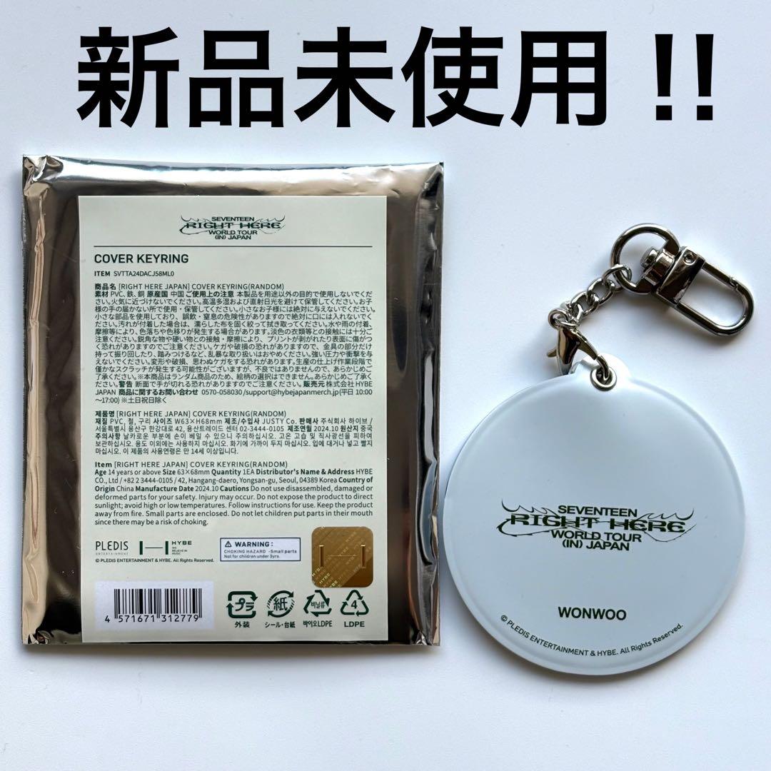 seventeen 缶バッジ　プレミアムフォト　あいのちから　フライヤー　ウォヌ