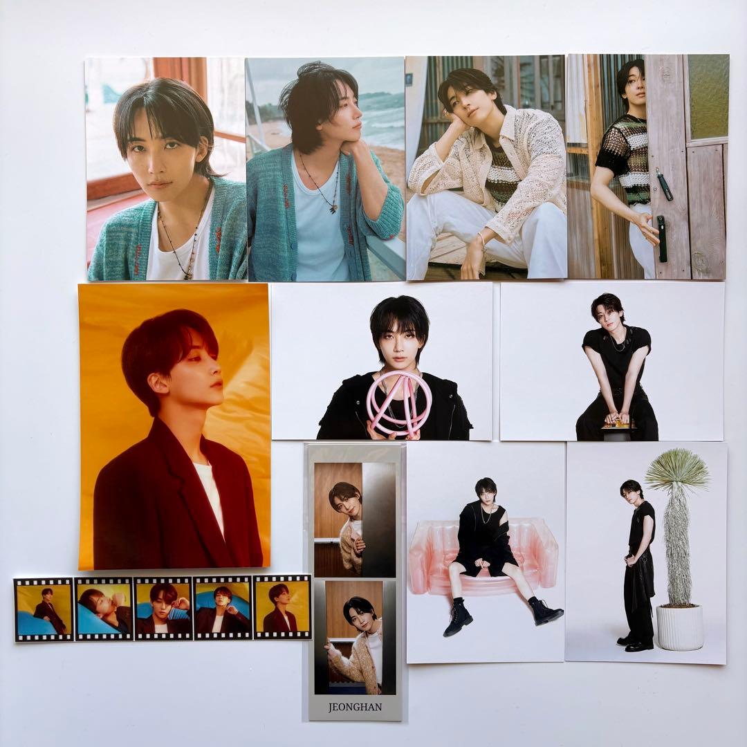 seventeen 缶バッジ　プレミアムフォト　あいのちから　フライヤー　ウォヌ