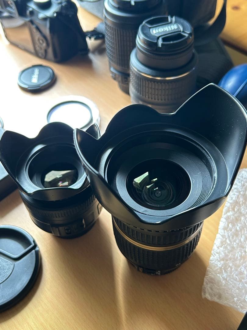 Nikon D3200 レンズ4本（キットレンズ×2、単焦点、広角）初心者セット