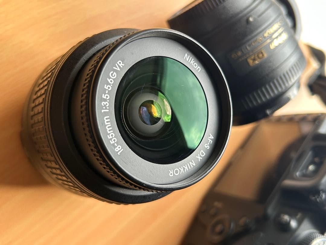 Nikon D3200 レンズ4本（キットレンズ×2、単焦点、広角）初心者セット