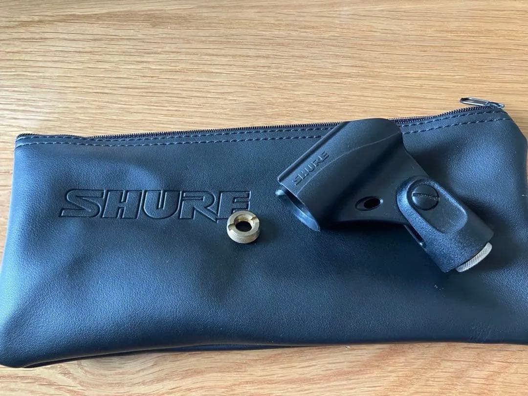 SHURE SM58 ダイナミックマイク ホルダー ブームスタンド付