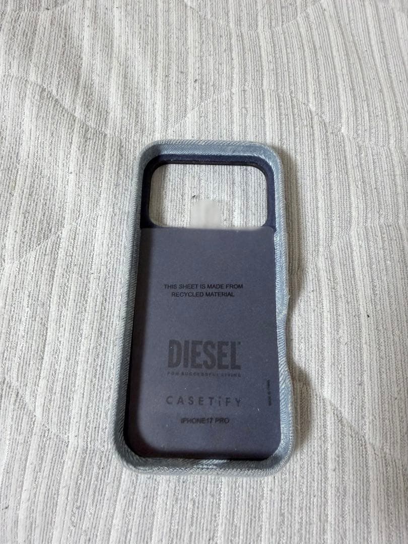 iPhoneアクセサリー DIESEL CASETiFY Blue Denim iPhone17 Pro