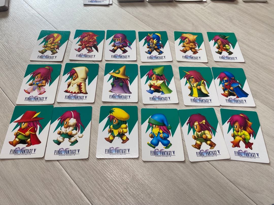 FF5 カードコレクションズ【表面】