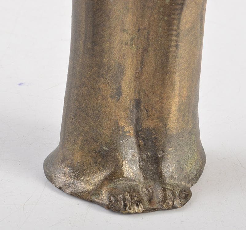 仏教美術　古銅鍍金　誕生仏　仏像　C　R5198