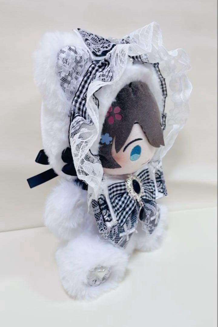 1 xおすわり♥18cm♥ぬい服♥「わんぱく！刀剣乱舞」♥へし切長谷部♥W87
