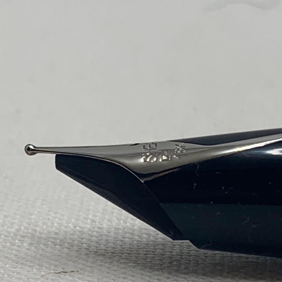 【良品】シェーファー　レガシーヘリテージ　ルックオブレザー　万年筆18K M