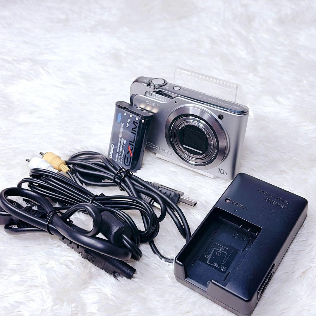 【外観極美品✨】カシオ CASIO EXILIM EX-H10 オールドコンデジ